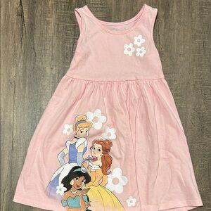 Disney Princess Pink Dress with Floral Accents